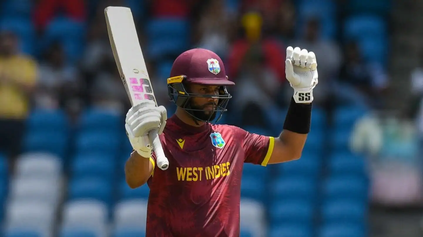 Shai Hope West Indies cricket news Pakistan vs West Indies ODI 2025